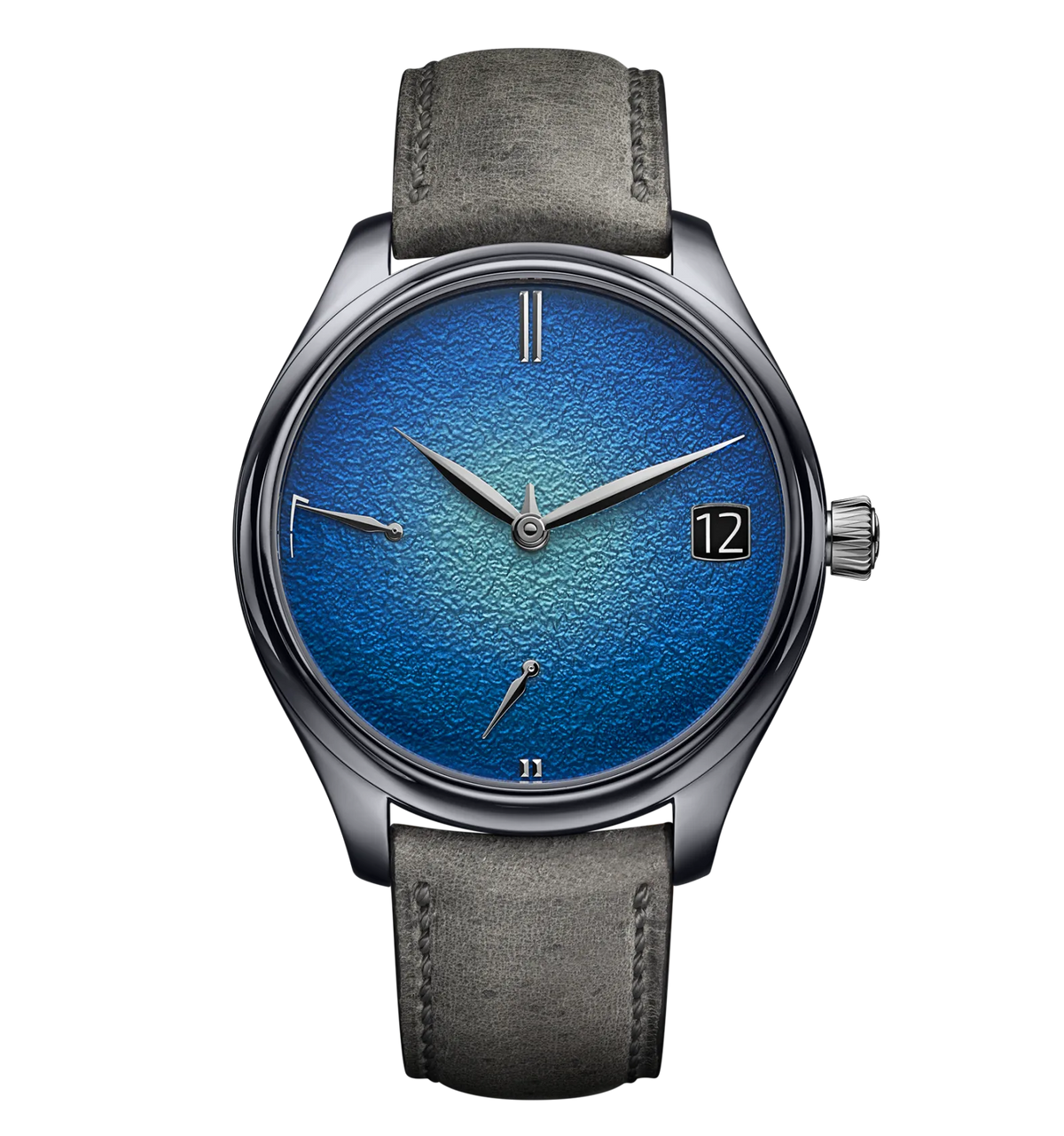 H. Moser & Cie. Endeavour Perpetual Calendar, 42mm with Abyss Blue Dial