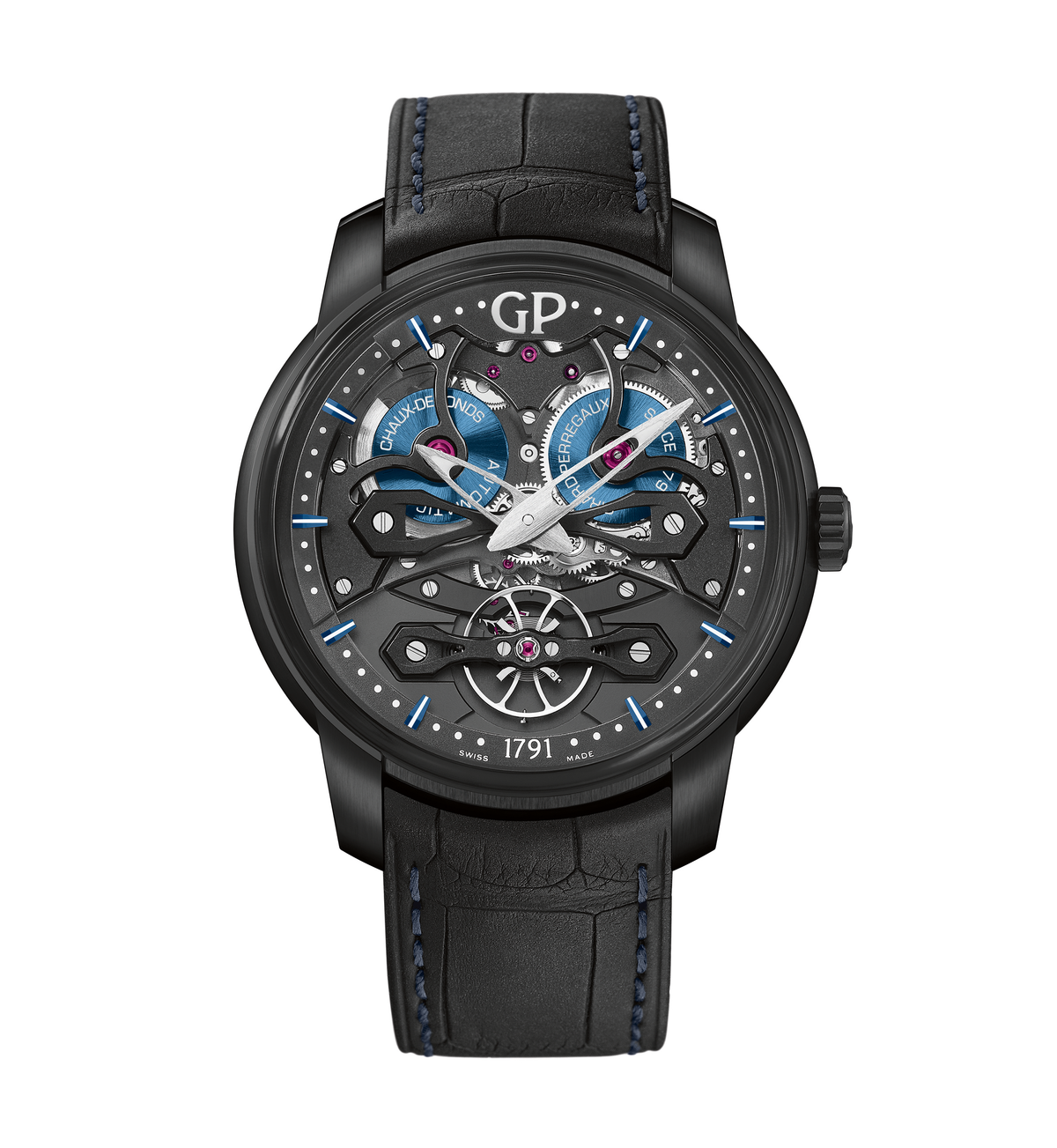 Girard-Perregaux Neo Bridges Earth to Sky Edition with Leather Strap