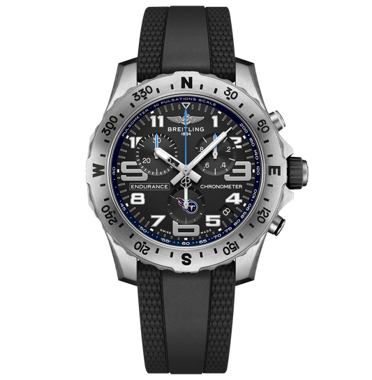 Breitling Endurance Pro 44 NFL Tennessee Titans Edition with Rubber Strap