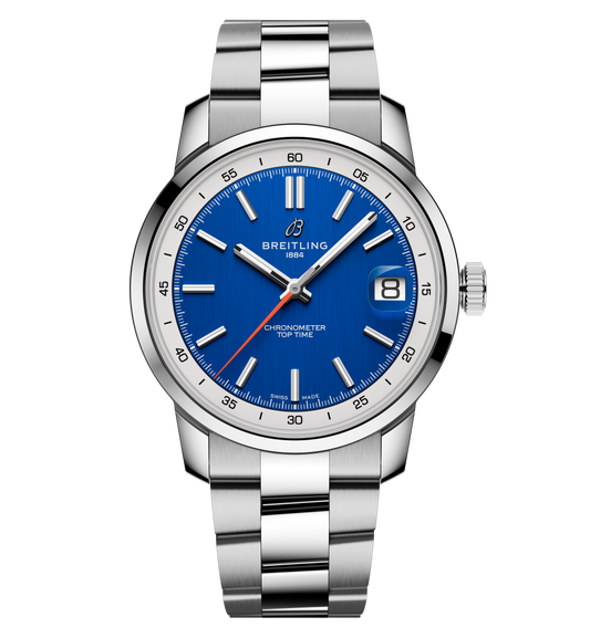 Breitling Top Time B31 38mm Watch with Blue Dial
