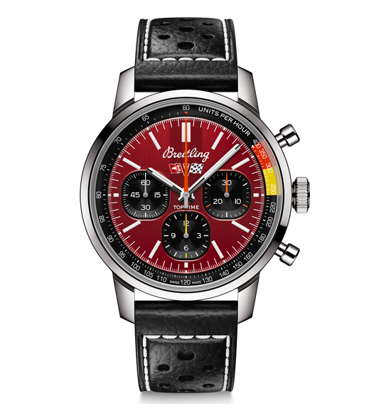 Breitling Top Time B01 Chevrolet Corvette 41mm Watch with Red Dial