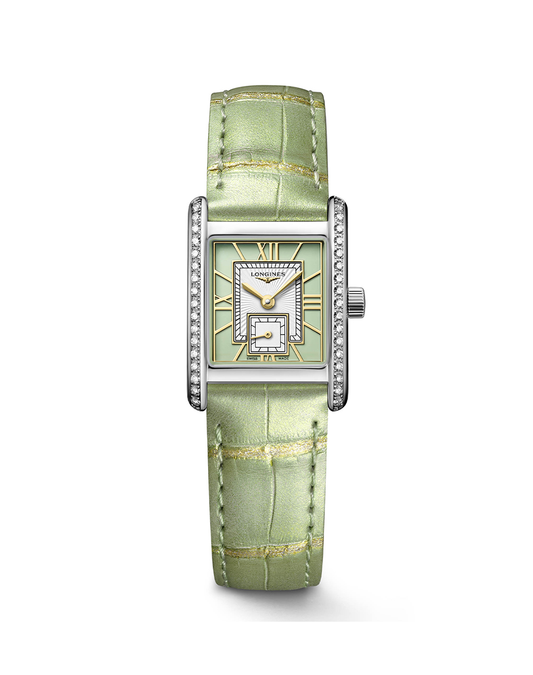 Longines Mini DolceVita 29mm Watch with Green Dial