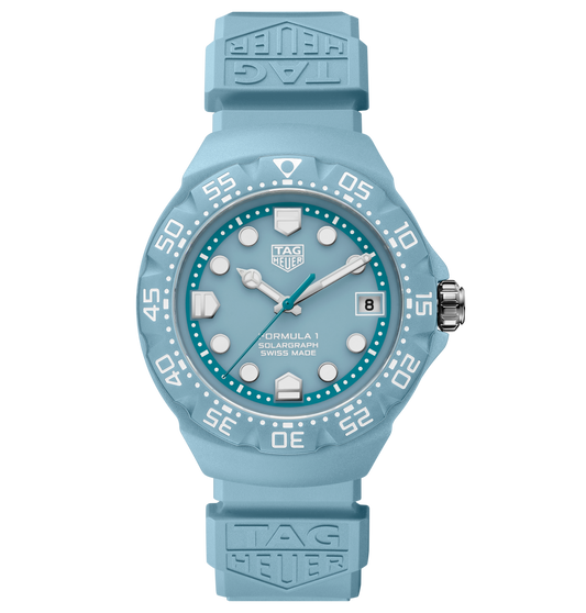 TAG Heuer Formula 1 Solargraph Watch with Light Blue Dial, Limited Edition