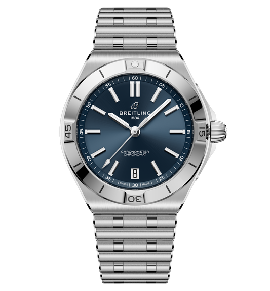Breitling Chronomat B31 Automatic 40 Watch with Blue Dial