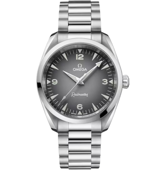 OMEGA Seamaster Railmaster, 38mm with Gray Dial