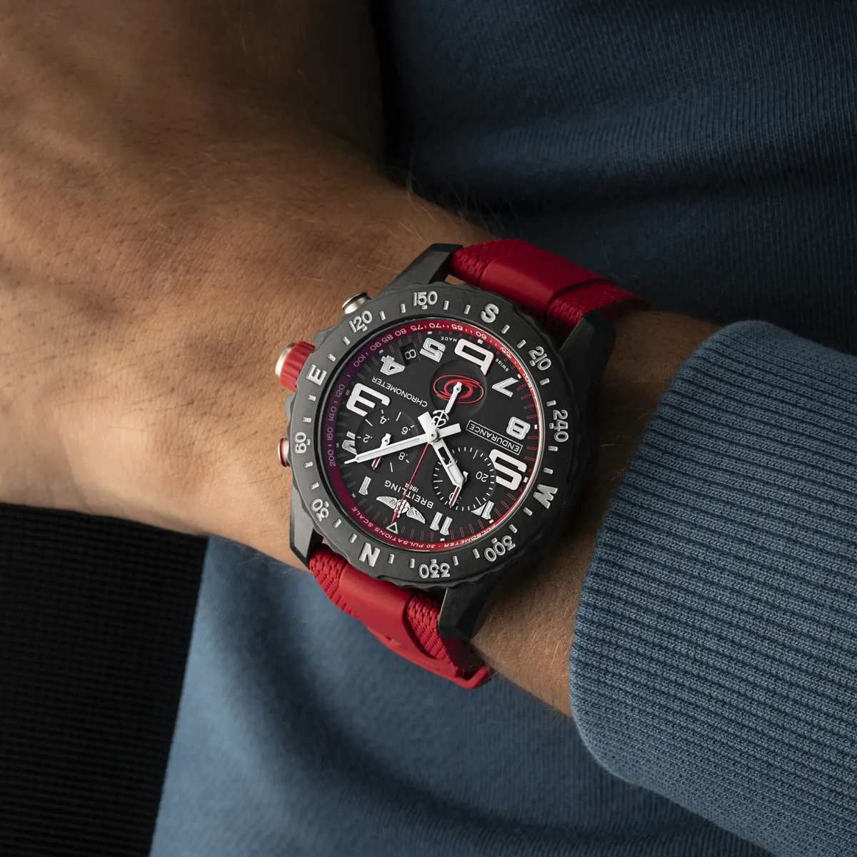 Breitling Professional Endurance Pro 44 Carolina Hurricanes Edition