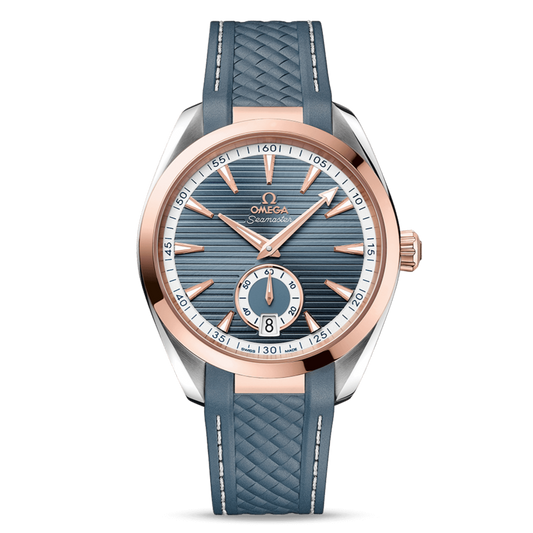 OMEGA Seamaster Aqua Terra 150m Co-Axial Master Chronometer Small Seconds 41mm with Blue Dial