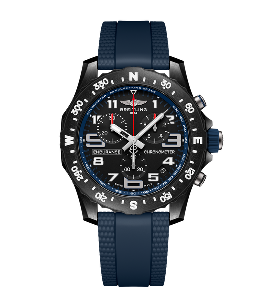 Breitling Endurance Pro 44 Watch with Navy Blue Strap