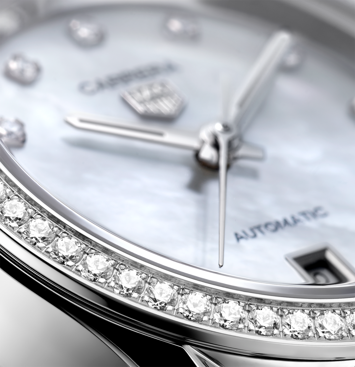 TAG Heuer Carrera Date Watch with Stainless Steel Bracelet