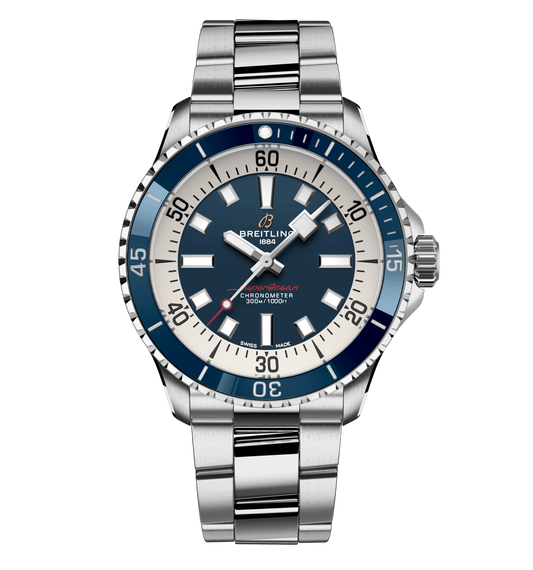 Breitling Superocean Blue Watch, 42mm