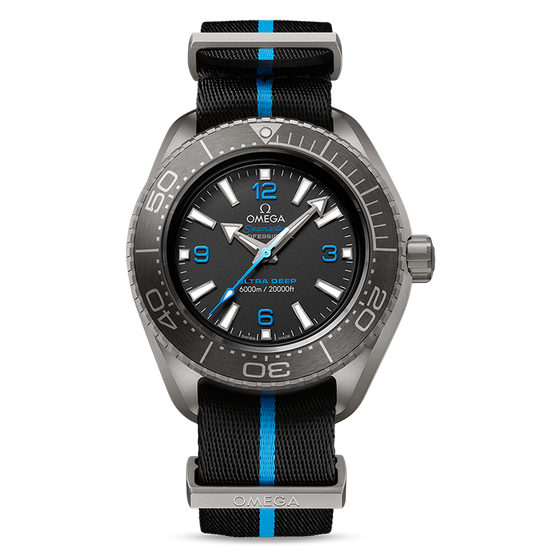 OMEGA Seamaster Planet Ocean 6000m Co-Axial Master Chronometer, 45.5mm with Black Dial