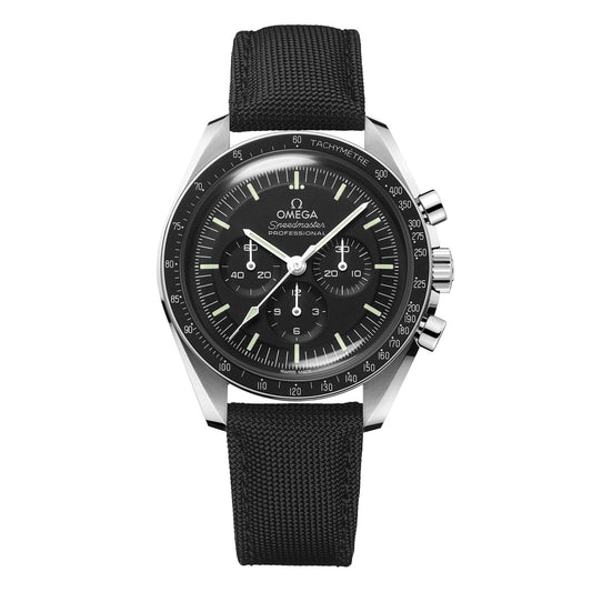 OMEGA Speedmaster Moonwatch Professional Co-Axial Master Chronometer Chronograph 42mm with Black Nylon Strap